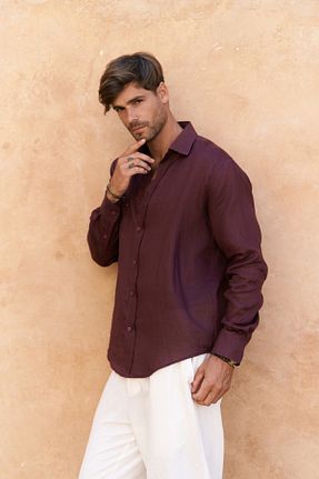 پیراهن رنگی مردانه اورسایز BOHEMAİ - کد 946271994