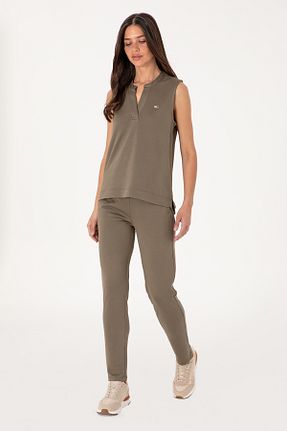 شلوار کرمگن قهوه ای زنانه Comfort U.S. Polo Assn. - کد 946268600