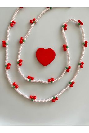 گردنبند جواهر سفید زنانه منجق Centello Co Accessories - کد 946315069