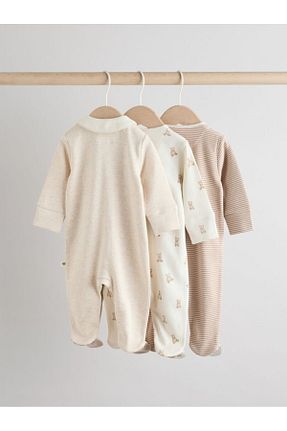 سرهمی خواب رنگی بچه گانه پنبه ای Next Baby - کد 946338514