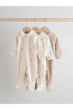 سرهمی خواب رنگی بچه گانه پنبه ای Next Baby - کد 946338514