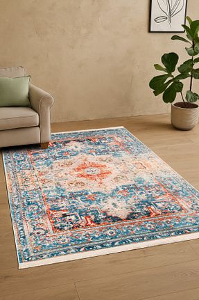 فرش آبی آنتی آلرژی Massilia Home - کد 946391845