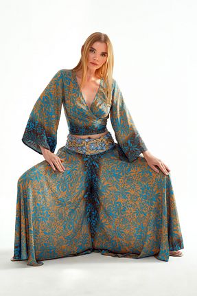 شلوار رنگی زنانه بافتنی ASUDAN - کد 946591292