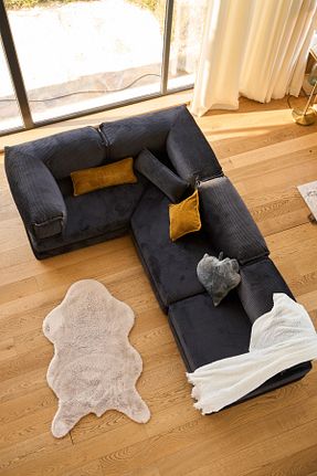 ست گوشه ای مشکی 300 x 200 GOOD NİGHT - کد 946590078