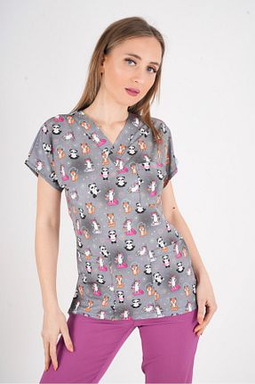 لباس کار طوسی Nur Medikal Giyim - کد 946598571