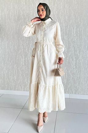 لباس حجاب طوسی زنانه رگولار Julude - کد 946611837
