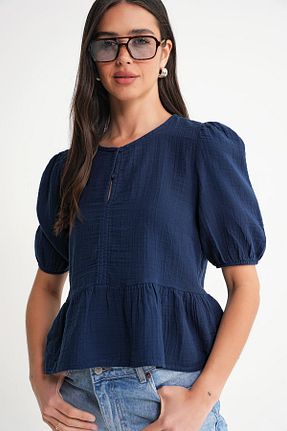بلوز رنگی زنانه ساده Mixray - کد 946691529