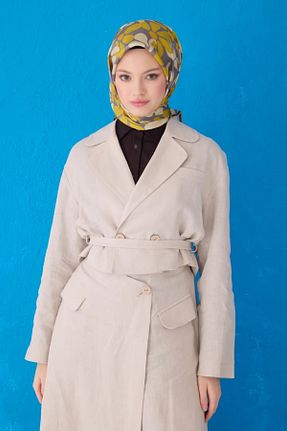 روسری رنگی 90 x 90 Belli - کد 946726364