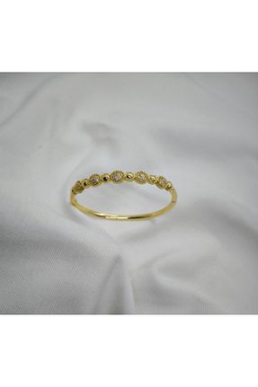 دستبند استیل (فولاد) زرد زنانه استیل (فولاد) ozgurca aksesuar - کد 947151484