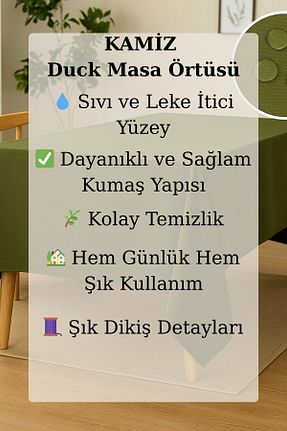 رومیزی خاکی Dertsiz KAMİZ - کد 946713400