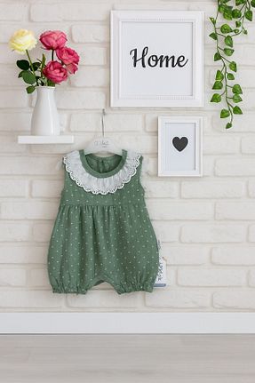 سرهمی خاکی بچه گانه بند دار Şulem Baby - کد 946915221