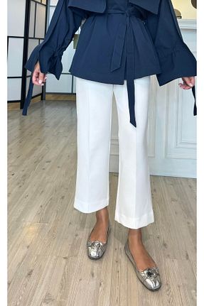 شلوار حجاب سفید زنانه بافتنی Butik - کد 946919956