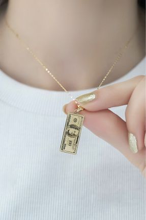 گردنبند طلا زرد زنانه 14 عیار aytekgold - کد 946927976