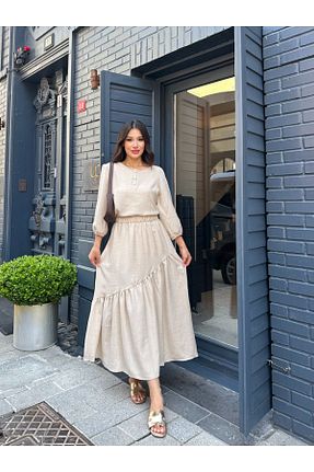 ست بالاتنه و پائین تنه رنگی زنانه بافتنی ikomteks - کد 947642253