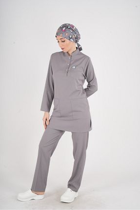 لباس کار طوسی Nur Medikal Giyim - کد 947062099