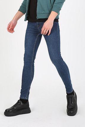 شلوار جین آبی مردانه پاچه تنگ Twister Jeans - کد 947168371