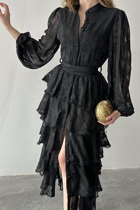 لباس مشکی زنانه بافتنی Elbee Fashion Woman - کد 947189972