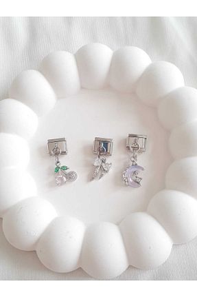 دستبند استیل (فولاد) متالیک زنانه استیل (فولاد) bijoux uniques - کد 947188319