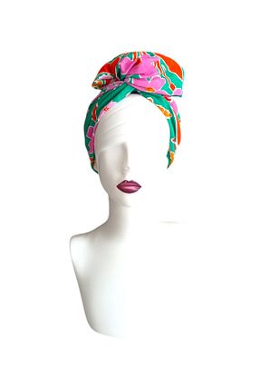 کش سر رنگی زنانه پنبه ای Hiera - کد 947219503
