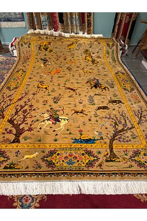 فرش بژ زیره ضد لغزش HSD - کد 947494522