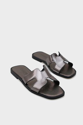 دمپائی طلائی زنانه چرم مصنوعی Capone Outfitters - کد 327301395