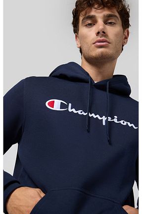 سوئیشرت سرمه ای مردانه چاپی Champion - کد 875023325
