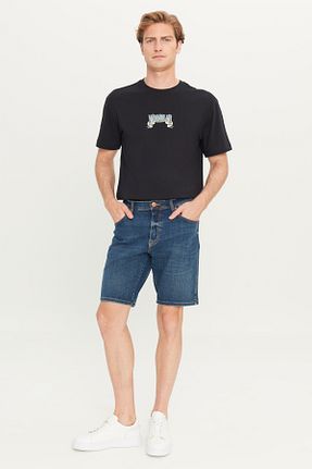 شلوارک و برمودا طوسی مردانه رگولار Wrangler - کد 837994201