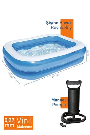 استخر آبی 4 Kişilik ve üstü Bestway - کد 36372931