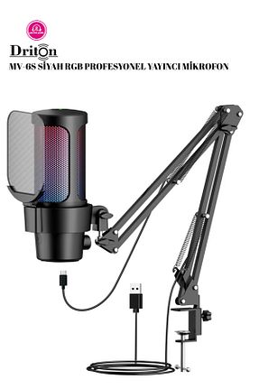میکروفن مشکی DRİTON - کد 850551379