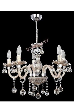 لوستر طلائی شیشه İstanbul Avize - کد 4391226