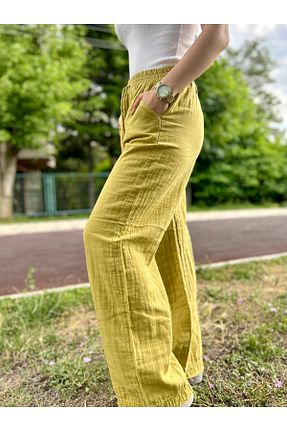 شلوار رنگی زنانه پنبه ای sielta - کد 941600262