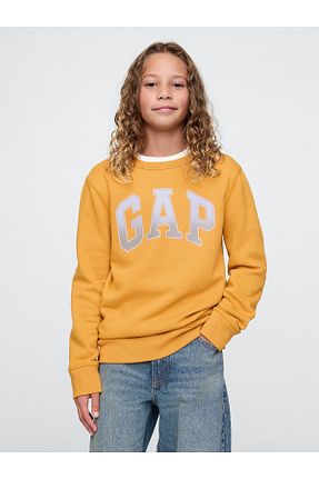 سوئیشرت زرد بچه گانه چاپی GAP - کد 889191092
