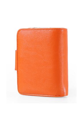کیف پول نارنجی زنانه ابعاد کوچک Laorentou - کد 922985258