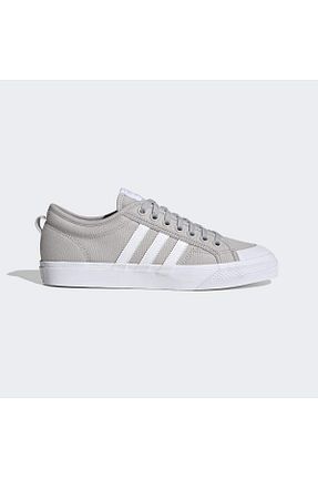 کفش اسنیکر طوسی مردانه بند دار adidas - کد 766572634