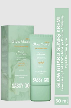کرم ضد آفتاب صورت SPF 50 + Sassy Go - کد 933370037