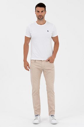 شلوار طوسی مردانه پنبه ای U.S. Polo Assn. - کد 690803472