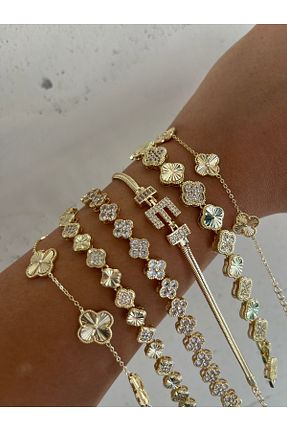 دستبند استیل (فولاد) طلائی زنانه استیل ضد زنگ XUPING JEWELRY - کد 921466438
