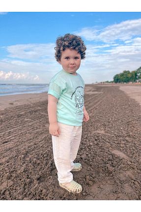 ست نوزادی سبز بچه گانه پنبه ای MiaBaby - کد 732021404
