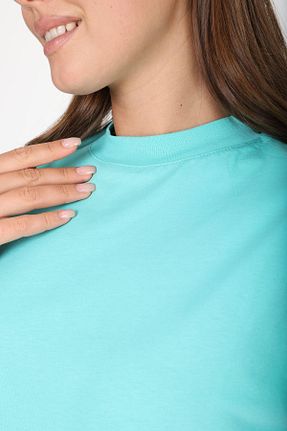 تیشرت سبز زنانه رگولار Tight Lady - کد 850038464