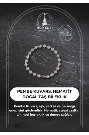دستبند جواهر آبی زنانه سنگ طبیعی OSMANLI DOĞAL TAŞ - کد 944412853