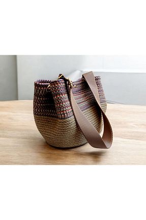 کیف دوشی بژ زنانه Butik - کد 932093377