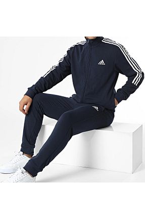 ست گرمکن سرمه ای مردانه پلی استر adidas - کد 790773053