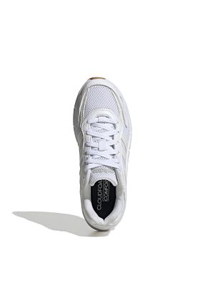 کفش اسنیکر سفید زنانه بند دار adidas - کد 887263504