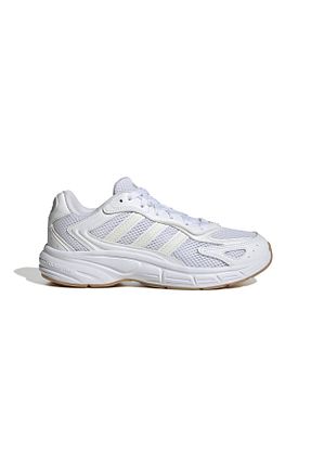 کفش اسنیکر سفید زنانه بند دار adidas - کد 887263504
