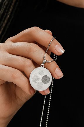گردنبند استیل ( فولاد ) طوسی استیل (فولاد) OSMANLI GÜMÜŞ - کد 888358361