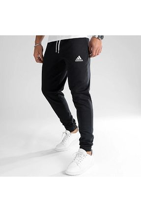 شلوار کرمگن مشکی مردانه پاچه کش دار adidas - کد 831511626