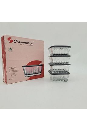 ظرف نگهداری طوسی شیشه Paşabahçe - کد 925325519