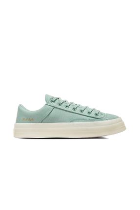کفش اسنیکر سبز زنانه بند دار Converse - کد 851641879