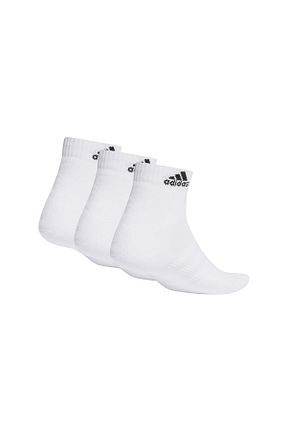 جوراب سفید زنانه پنبه ای adidas - کد 938411890