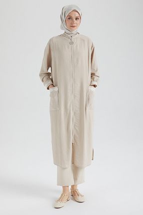 کلاه و ابایا بژ زنانه رگولار Armine - کد 938777035